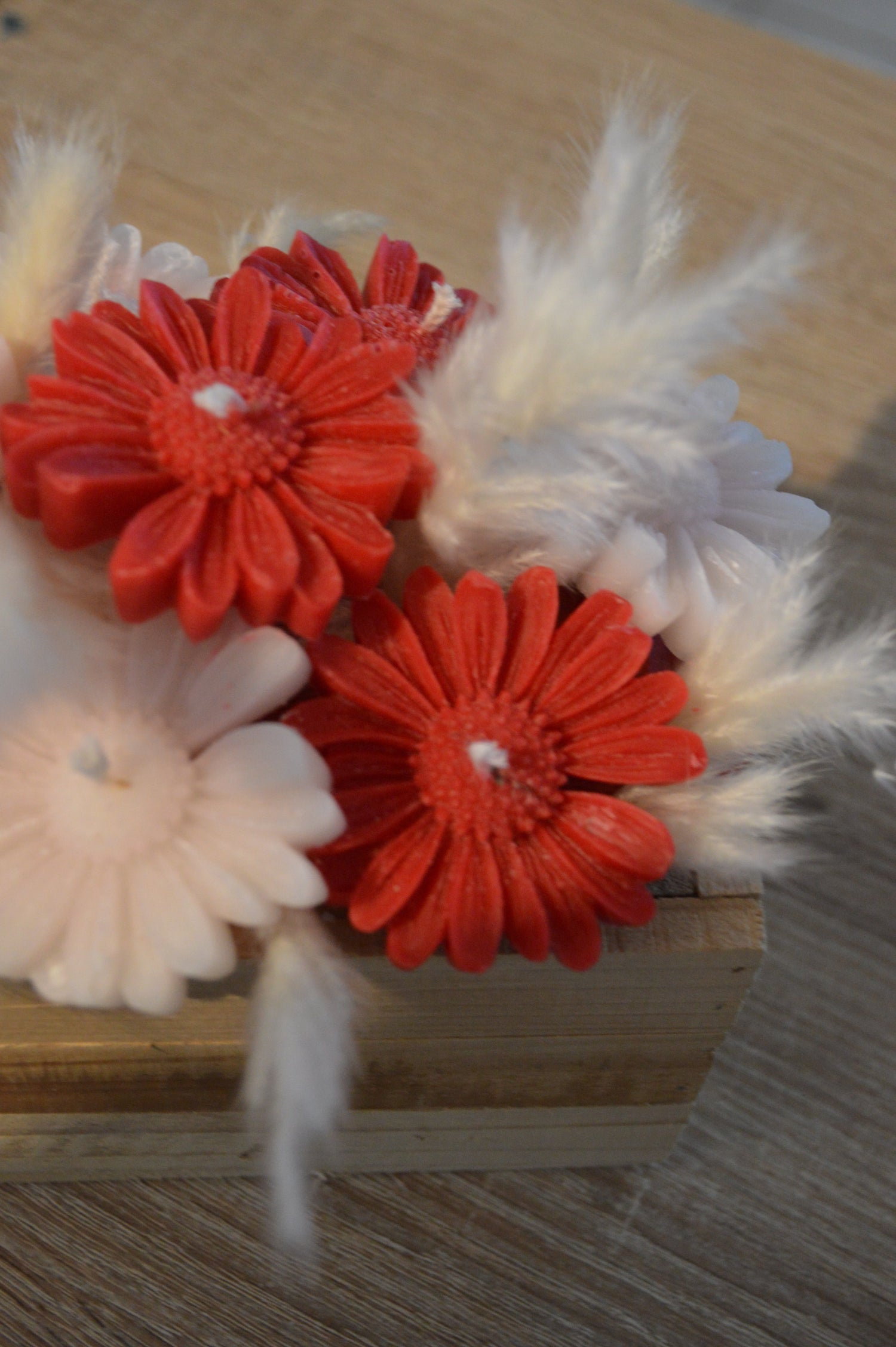 Les bouquets de bougies