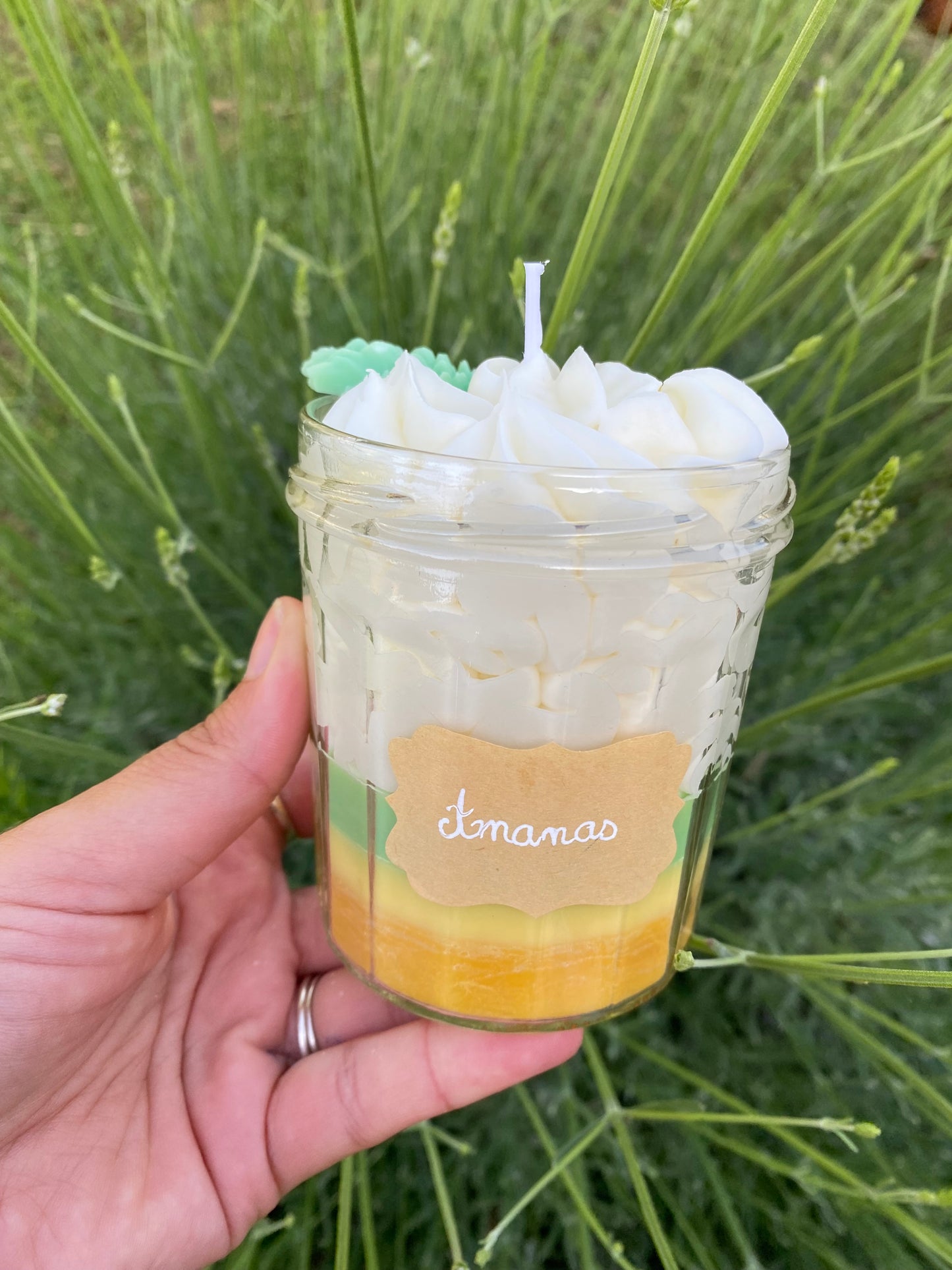 Bougie gourmande parfum ananas