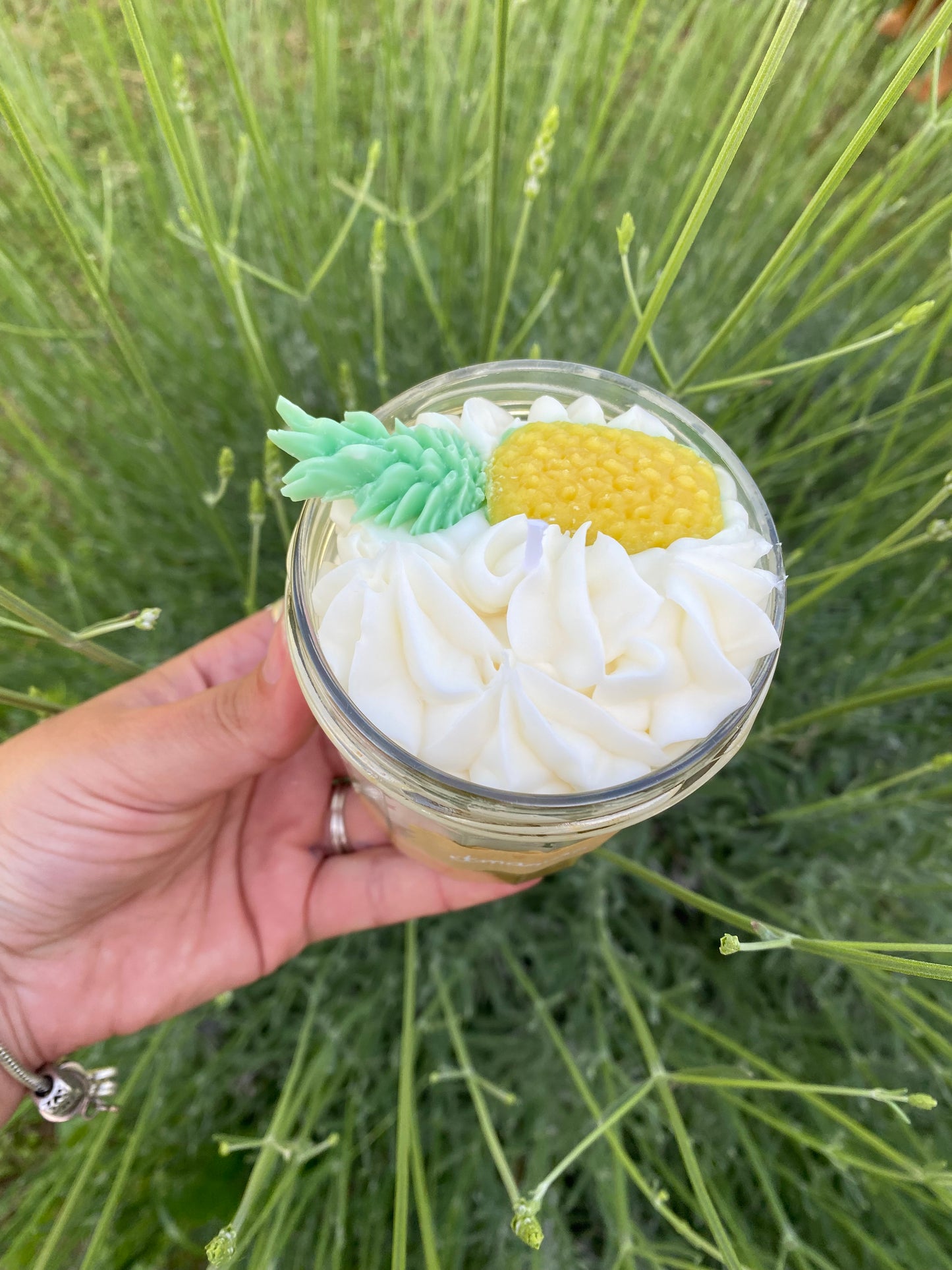 Bougie gourmande parfum ananas