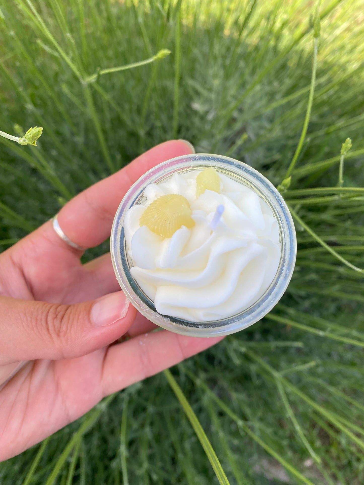 Petite bougie gourmande parfum noix de coco