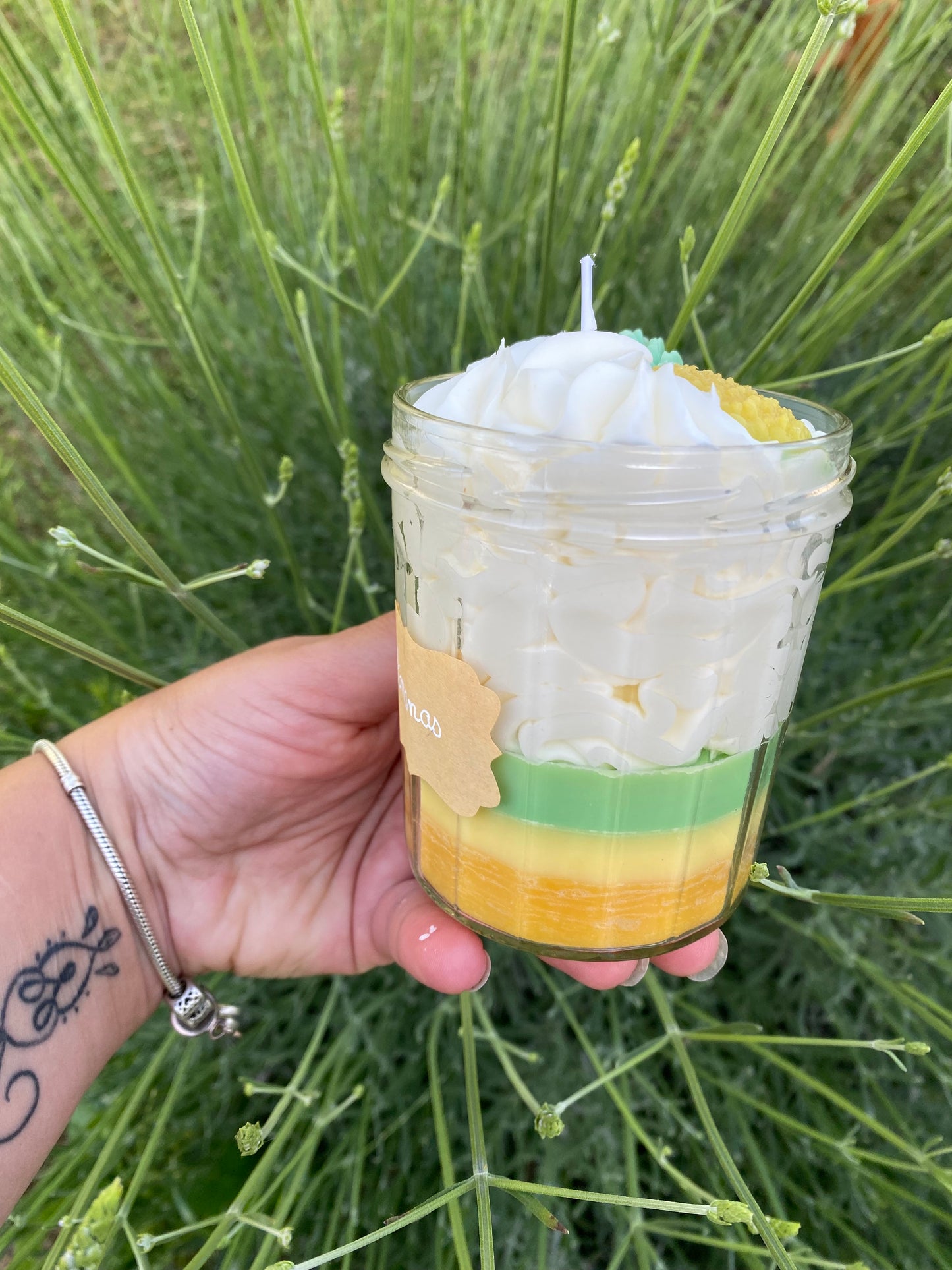 Bougie gourmande parfum ananas